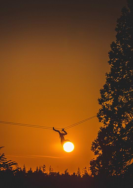 adventure rope climbing