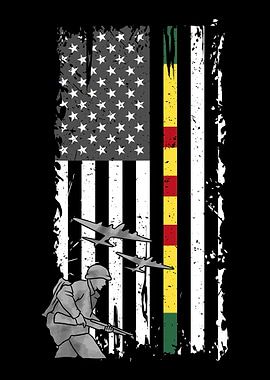 Vietnam Veteran Flag