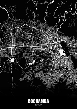 Cochamba Bolivia Map