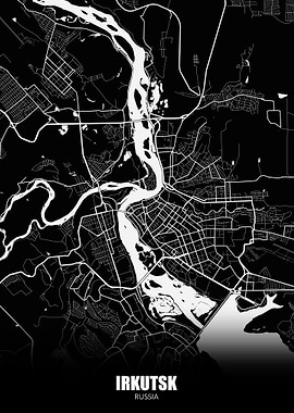 Irkutsk Russia Map