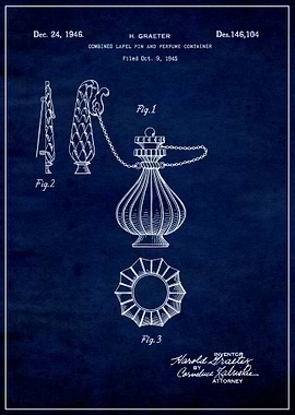 Perfume Container 1946