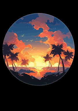 Palm Sunset