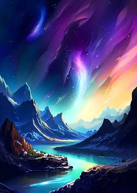 Celestial Symphony Galaxy