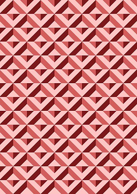 Flat 3D Seamless Illusion