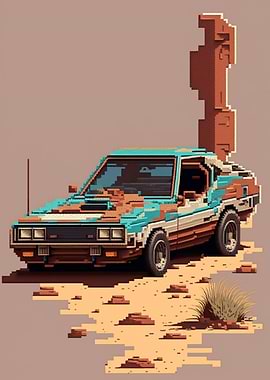 Pixel Car