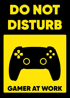 DO NOT DISTURB GAMER