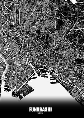 Funabashi Japan Map