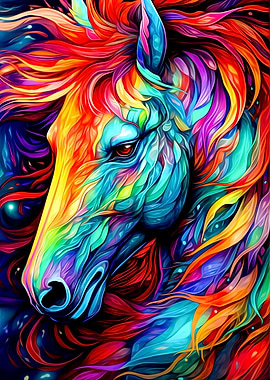 Horse Psychedelic