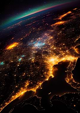 Spaceview to the Earth