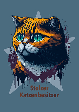 Stolzer Katzenbesitzer