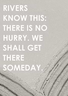 Quote Rivers know this