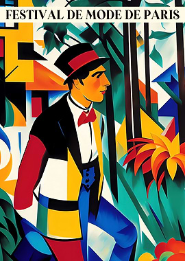 Fashion Show French Poster