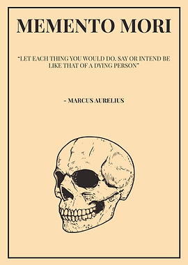Memento Mori Stoicsm