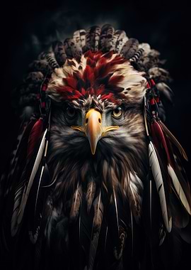 Warriors Headdress Eagle