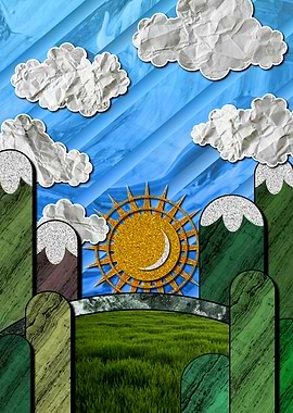 Landscape Mixed Media 4