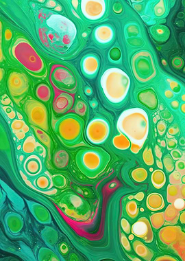 Acrylic Paint Pour 16