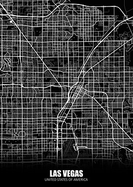 Las Vegas USA Map