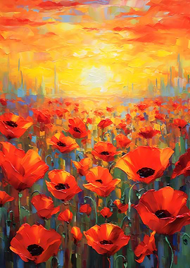 Flower Landscape Aesthetic