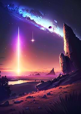 Twilight Fantasy Landscape