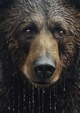 Wet Bear CloseUp