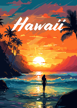 Hawaii Sunset Glow