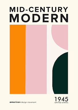 Modern American Poster
