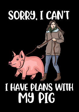 Funny Pig Gift Women