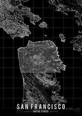 San Francisco map