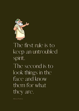 Keep an Untroubled Spirit