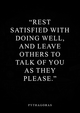 Pythagoras Inspirational