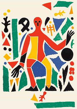 Abstract Pop Cultuer Art