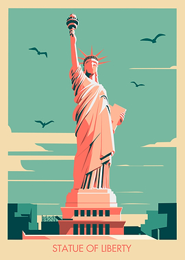 Statue of Liberty Minimal