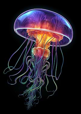 Psychedelic Jellyfish