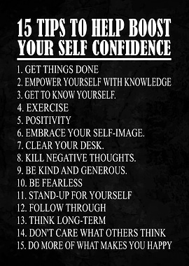 15 tip For self confidence