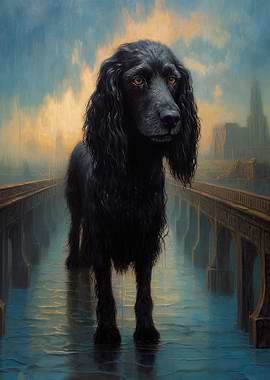 Starry Woof Wall Art