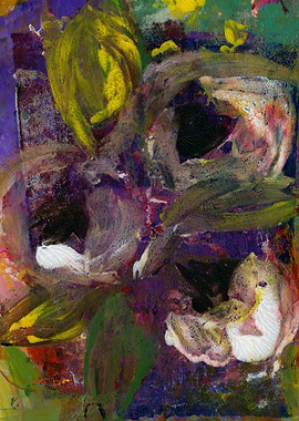 Abstract Vintage Floral