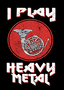 Funny French Horn Musician