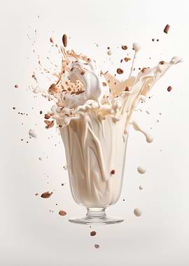 Milk Shake Explosion Drink