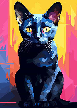 Cat Popart