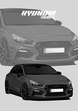 hyundai i30 n grey
