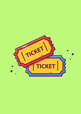 Ticket Movie Cartoon