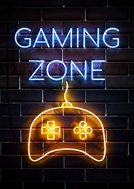 Gaming Zone Neon Sign