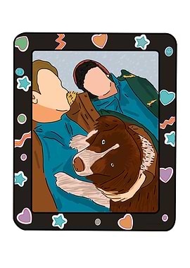 Nick and Charlie Portrait