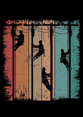 Vintage Lineman Father