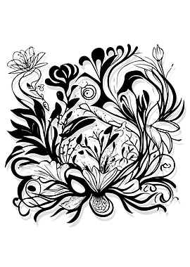 Abstract Modern Nature