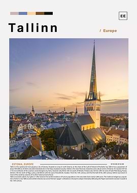 Tallinn Poster Landscape