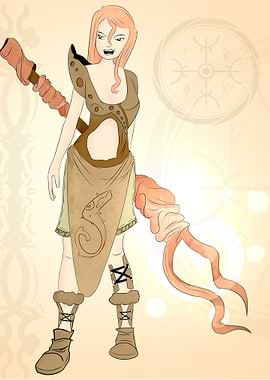 nordic warrior woman