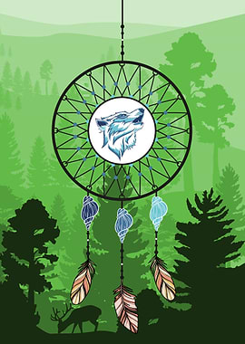 Ethnic dream catcher