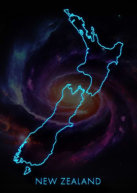 NEW ZEALAND Map