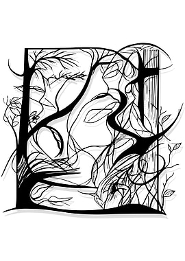 Abstract Modern Nature